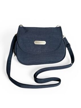 Baggallini Mini Blue Nylon Convertible Crossbody or Belt Bag